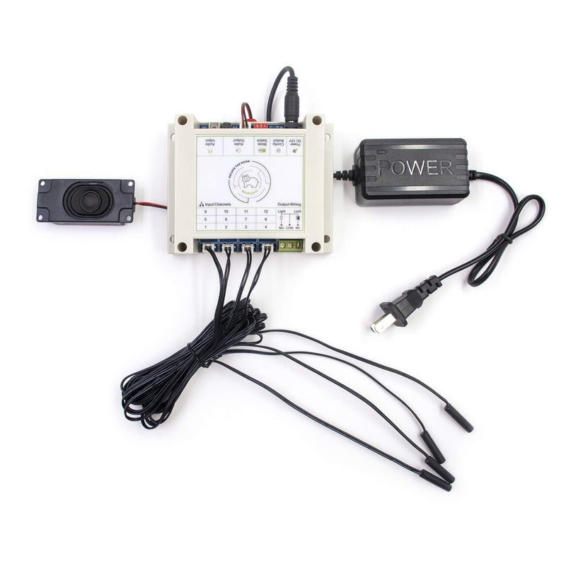 BearHoHo Escape Room Props Put Magnet Sensor in Right Order to Release Lock Control 12 EM Lock for Exit Room Owner - Image 1